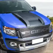 Bonnet Scoop Hood Cover Guard Black For Ford Ranger wildtrak PX1 T6 2012-2015