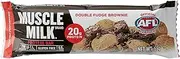 Muscle Milk Protein Double Fudge Brownie Protein Bar, 12 x 65 Grams