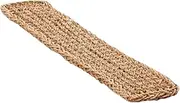 Bearded Dragon Hammock, Reptile Hammock, 7x30 Inch Natrual Safe Straw Rope Weaving Bearded Dragon, for Lizards, Snakes Frogs Hermit