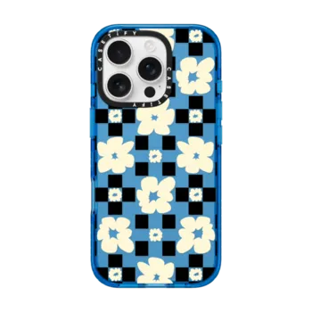 iPhone 16 Pro Impact Case Floral Gridlock