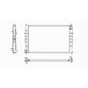 Sherman 92456 Radiator For 2002-2005 Mazda MPV (for: Mazda)