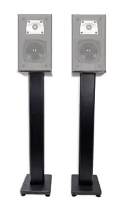 Pair 36" Bookshelf Speaker Stands For Theater Solutions B1 Bookshelf Speakers