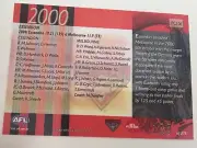 Dominance 2020 Premiership Commemorative Card Essendon Bombers 2000 #185