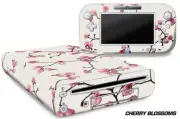 Skin Decal Wrap for Nintendo Wii U Gaming Console & Controller Sticker CHERRY