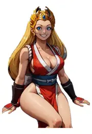 2017 She-Ra Mai Shiranui Sticker, Waterproof, Laminated, Waifu, Sexy