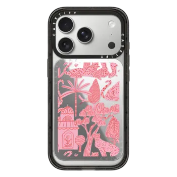 Snappy Cardholder Stand Mirror Cardholder Stand MagSafe Compatible Cheetah Paradise
