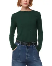 Whistles Annie Sparkle Crewneck Top