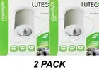 2 x 10W LED Surface Mount Ceiling Downlights White 4000K Cool White 770Lm