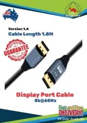8K Displayport DP 1.4v Cable HDR 8K/60Hz Display Port Male to Male 1.8M