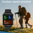 NNEOBA Smart Bluetooth Fitness Tracker Watch with Voice Assistant and Magnetic C