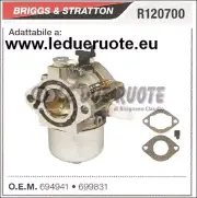 699831 Carburetor with Tank Briggs & Stratton