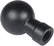 NovelGoal Aluminum 17MM Ball Head Mount 1/4" Screw Male/Female Adapter for Action Camera Phone Stand GPS Holder Bracket