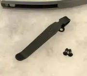 Black Titanium Deep Pocket Clip For CRKT PILAR 5311 5315 & Large Pilar knife