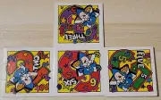 1991 Captain Crunch Quaker Oats Paper Dice Cereal Toy Cube Breakfast Toy Open