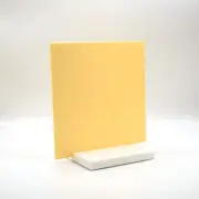 3mm Acrylic Perspex Pastel Sheet 2000x1500mm Lemon Bonbon Retail PopUp Displays