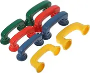 UPKOCH Realistic Kids Handset Toys 8pcs Plastic Simulation Handset for Pretend Play Learning