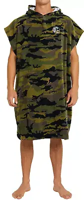 Oneill Adult Mission Change Towel Poncho Camo