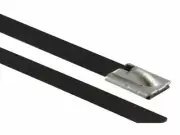 Kable Kontrol Plastic Coated Stainless Steel Cable Ties – 100 Pcs/Pack