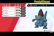 6IV Ultra Shiny Coalossal Gigantamax Pokemon Sword / Shield