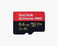 在飛比找PChome24h購物優惠-SanDisk 64GB Extreme PRO micro