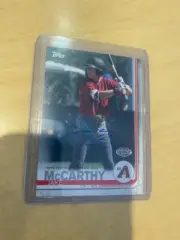 2019 Topps Pro Debut Jake McCarthy Autograph - Arizona Diamondbacks