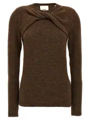 [Isabel Marant] Isabel Marant-Kern Maglioni Marrone-Donna 40FR Brown