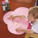 美國SUMMER INFANT TINY DINER 可攜式防水學習餐墊(桃粉色)無盒