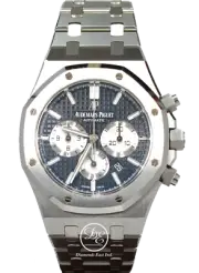 Audemars Piguet Royal Oak Blue Chronograph 41mm 26331ST.OO.1220ST.01 B/P UNWORN