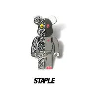 ⚡RARE⚡ STAPLE PIGEON x ATMOS x MEDICOM Bearbrick Pin *BRAND NEW SEALED*