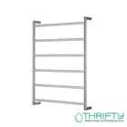 Oliveri Venice Stainless Steel Heated Towel Ladder Brushed Nickel