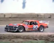 1980 Dick Potts 4x6 print Dirt Late Model Racing - free shipping