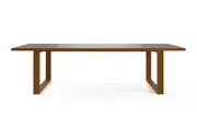 Brosa Platz Dining Table 280cm (Cafe Walnut Wood)
