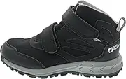 [Jack Wolfskin] Kids Woodland Texapore Walking Boots - Black - 13K UK