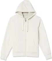 Amazon Essentials Hoodie for Men, Sherpa-Lined Full-Zip Fleece Sweatshirt