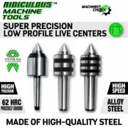 3MT Super Precision Low Profile Live Center (0.0004 T.I.R.): Machinist's Preferr
