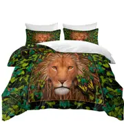 Return of the King Grape leaves Lion Quilt Cover