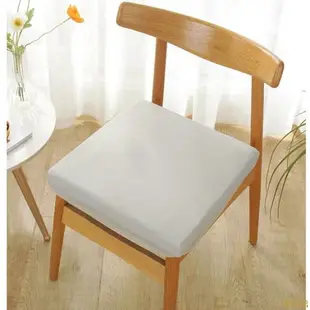 防污漬防滑防水 科技布套50D高密度加厚加硬海綿沙發坐墊含綁帶學生課桌椅墊實木沙發飄窗墊