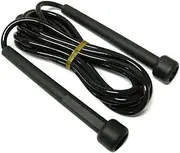 Black 2.7m P Adjustable Handle Skipping Jump Rope Boxing Exercise Fitn Workout Training Tool Black One Size