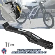 Black CNC Kickstand Foot Support Side Stand Leg For Sur-Ron Light Bee X S