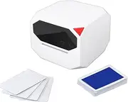 Automatic Card Shuffler, 360° Fully Automatic Electric Shuffling Machine, 2 Deck Low Noise Shuffler, 2500mAh Rechargeable, for Family Party Games