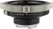 XPIMAGE 0.71X Optical Focal Reducer Lens Mount Adapter for Hasselblad V Lens to Leica M Mount Camera