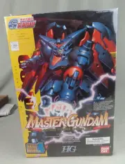 Master Gundam Action Figure Model Kit Mobile Fighter HG 1/100 Level 4 NIB Sealed