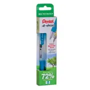 Pentel E Sharp Mechanical Pencil Hb 0.5Mm Lead Assorted Colour Barrel Pack 2