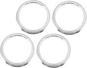 HEALEEP 4pcs Hub Centric Rings Lightweight Wheel Bore Adapters Durable Car Exterior Decorations Ensure Custom Hub Rings for Vehicles