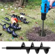 8cm Diameter Earth Auger Hole Digger Tools Planting Machine Drill Bit Fence Borer Petrol Post Hole Digger Garden Tool 4