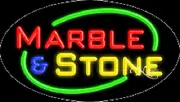 NEW “MARBLE & STONE" 30x17 OVAL BORDER REAL NEON SIGN w/CUSTOM OPTION 14542