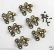 Latch, catch, clasp, pivot swing box hook with matching screws