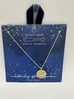 Beloved + Inspired “Scorpio” Necklace. Oct 23-Nov 21. 14K Dipped NEW