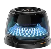 Portable Wireless Speakers - RGB Light Loud Wireless Speaker Desktop Wireless Speaker | Stereo Speaker Practical Intelligent Wireless Speaker for Home Party Travel