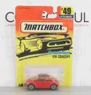 MATCHBOX - #49 -SUPERFAST - VOLKSWAGEN - VW BEETLE - RE CONCEPT - DIECAST MOC